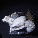 Quartz, albite, muscovite, torbernite